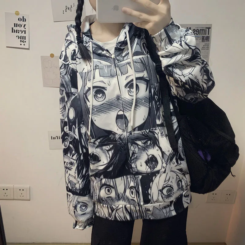 Japan Spring Girls New Girl Loose Special Fashion Womens High Street Japan Printed Hoodies Long Sleeve Harajuku Streetwear 
Japan Spring Girls New Girl Loose Special Fashion Womens High Street Japan Printed Hoodies Long Sleeve Harajuku Streetwear