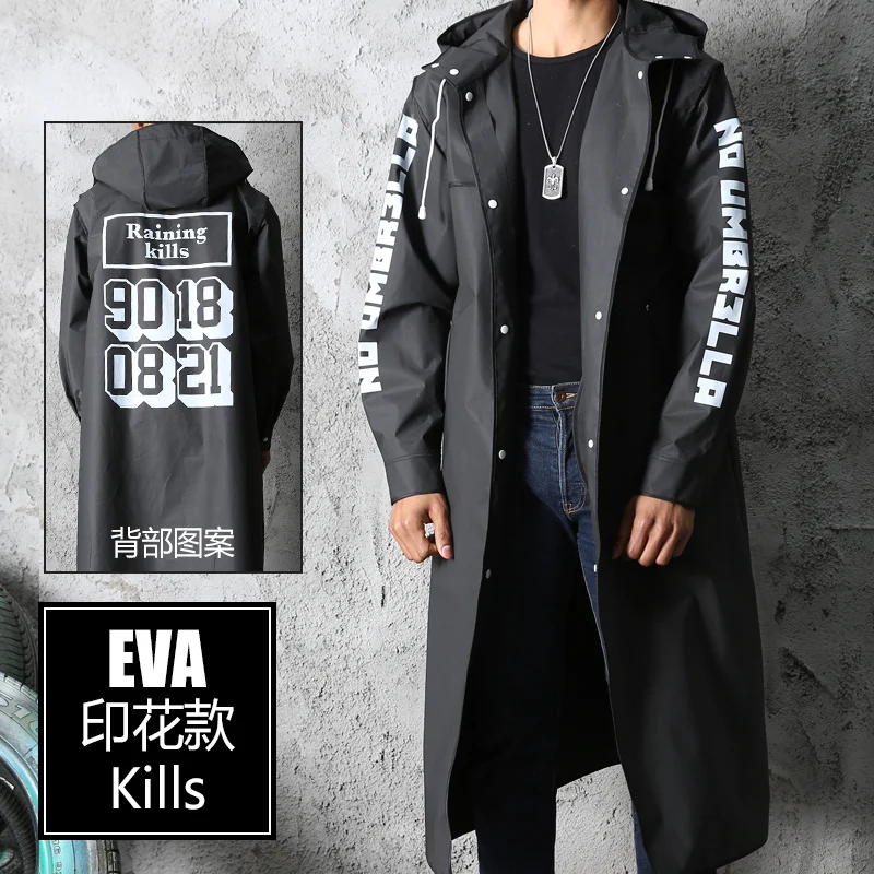 Long Rain Coat Men Wind Rain Coat Breathable Jacket Overalls Waterproof Lightweight Black Gabardina Mujer Bestselling GG50yy
Long Rain Coat Men Wind Rain Coat Breathable Jacket Overalls Waterproof Lightweight Black Gabardina Mujer Bestselling GG50yy