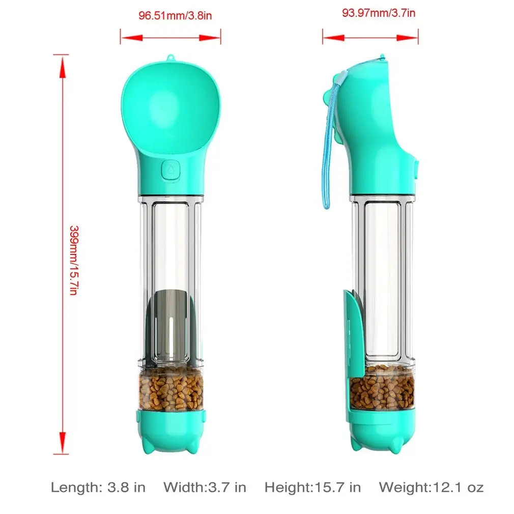 Portable Pet Water Bottle Dispenser Leakproof Dog Travel Water Bottle With Food Container Dog Accessories For Outdoor
Portable Pet Water Bottle Dispenser Leakproof Dog Travel Water Bottle With Food Container Dog Accessories For Outdoor