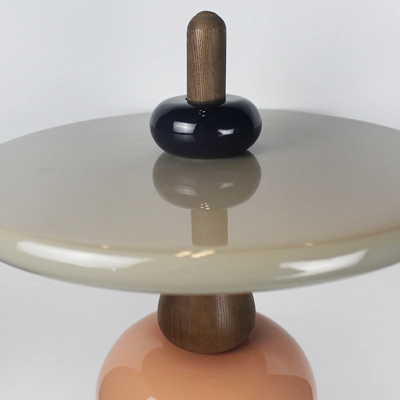 Чайный столик Calabash на палочках Штабелируемый боковой для офиса Маленький