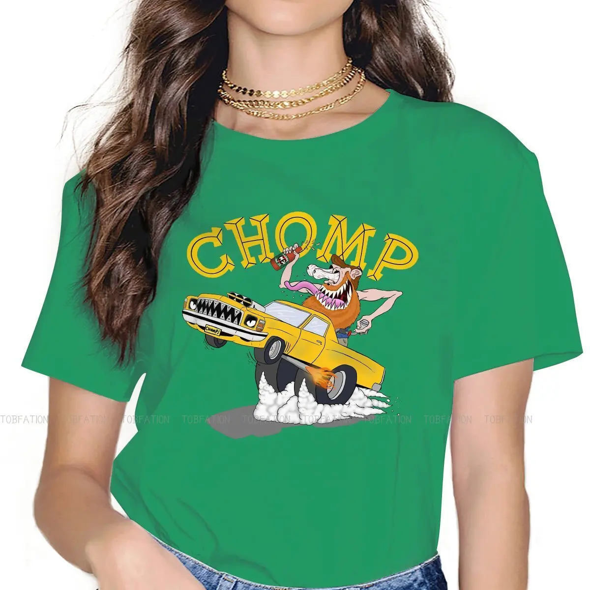 

Футболка Chomp в стиле хип-хоп, топы с мультяшным принтом персонажей мультфильмов сказок крысы, удобная футболка, Специальная футболка для дев...