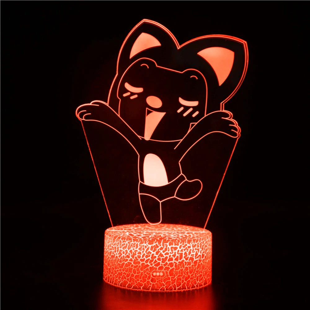 Funny Cartoon Character Model Anime Statue 3D Night Light Bedroom Desktop Home Game Bedside Child Sleeping LED USB Light Gift
Funny Cartoon Character Model Anime Statue 3D Night Light Bedroom Desktop Home Game Bedside Child Sleeping LED USB Light Gift