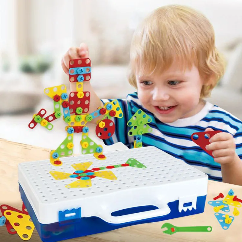 Children Electric Drill Toys Nut Disassembly Match Tool Assembled Blocks Sets Educational Toys For Boys Building Design Gift
Children Electric Drill Toys Nut Disassembly Match Tool Assembled Blocks Sets Educational Toys For Boys Building Design Gift