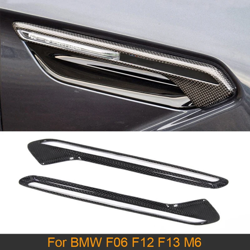 Car Fender Light Trim Cover For BMW 6 Series F06 F12 F13 M6 2013-2019 Carbon Fiber Side Air Outlet Vent Exterior Trim Sticker
Car Fender Light Trim Cover For BMW 6 Series F06 F12 F13 M6 2013-2019 Carbon Fiber Side Air Outlet Vent Exterior Trim Sticker