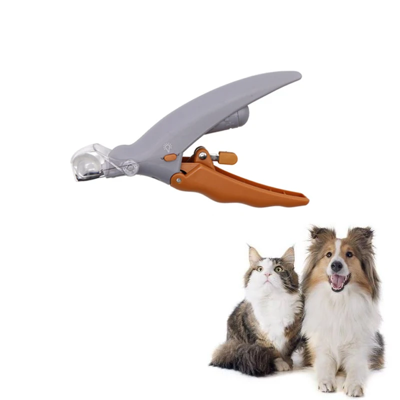 

Pet Nail Clipper 5X Magnification Dog Nail Scissor Safe Pet Grooming Trimmer Claw Care Tool LED Light Dog Nail Trimmer