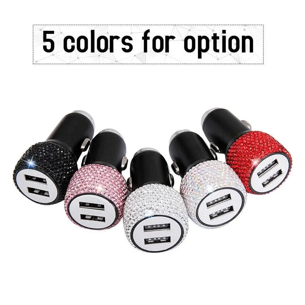 2 In 1 Portable Diamond-mounted Car Safety Hammer Charger Dual USB Fast-charge Diamond Car Phone Aluminum Alloy Cars Replenisher
2 In 1 Portable Diamond-mounted Car Safety Hammer Charger Dual USB Fast-charge Diamond Car Phone Aluminum Alloy Cars Replenisher