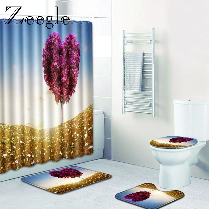 Zeegle 4PCS Bathroom Carpet Water Absorbent Rug Machine Washable Non Skid Bath Mat Toilet Mat Set Soft Microfiber Bath Rugs
Zeegle 4PCS Bathroom Carpet Water Absorbent Rug Machine Washable Non Skid Bath Mat Toilet Mat Set Soft Microfiber Bath Rugs