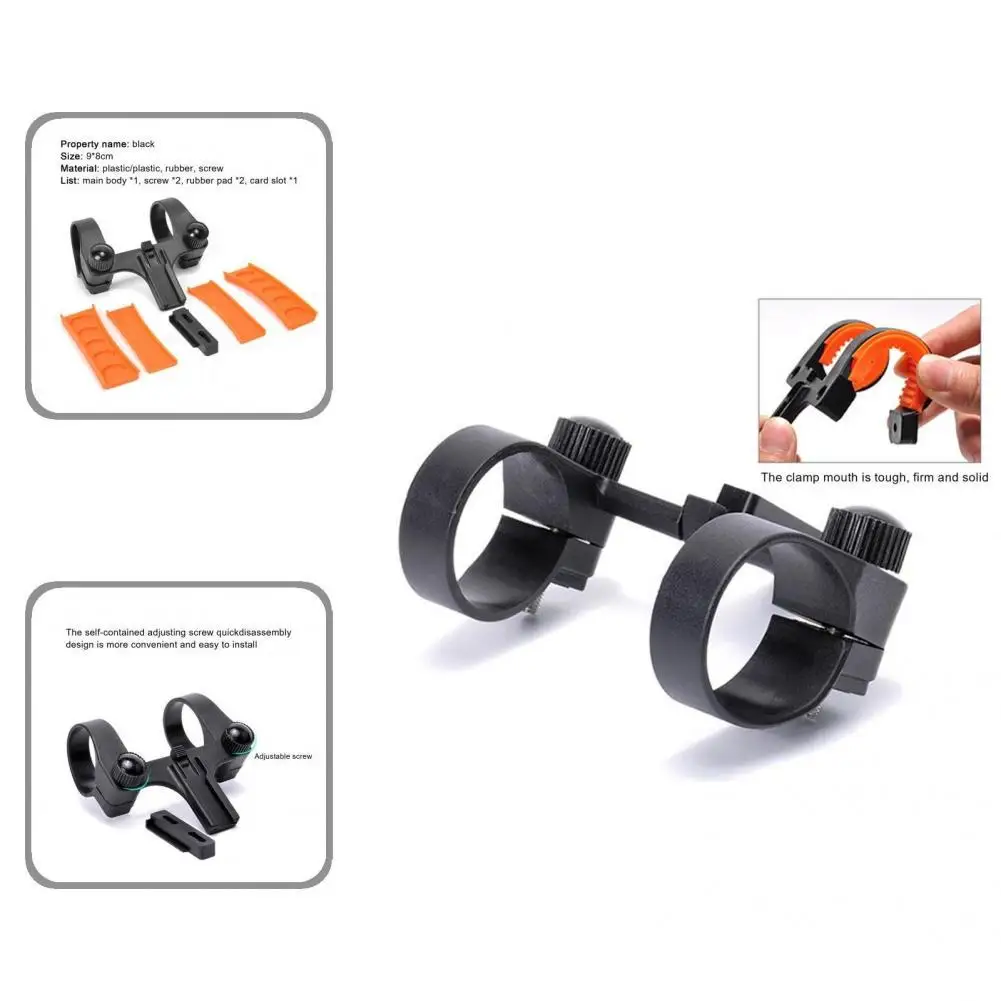 High Hardness Universal Stable Adjustable Screw Bike Flashlight Stand Bike Light Holder Clip for Road Bike
High Hardness Universal Stable Adjustable Screw Bike Flashlight Stand Bike Light Holder Clip for Road Bike