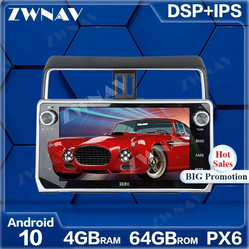4G+64GB Android 10.0 Car Multimedia Player For Toyota Land cruiser Prado 2018 Navi Radio navi stereo IPS Touch screen head unit
4G+64GB Android 10.0 Car Multimedia Player For Toyota Land cruiser Prado 2018 Navi Radio navi stereo IPS Touch screen head unit