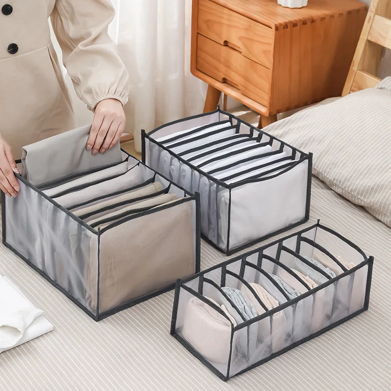 Underwear Storage Box Socks Panties Collapsible Separation Drawer Organizers Home Closet Organizers Clothes Storage Tool
Underwear Storage Box Socks Panties Collapsible Separation Drawer Organizers Home Closet Organizers Clothes Storage Tool