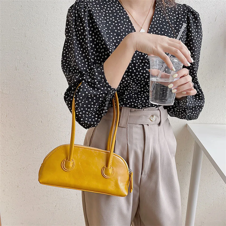 Candy Color Soft Leather Handbags Fashion Design Small Women Underarm Shoulder Bag Female Purse Ladies Hand Bags Bolso Mujer
Candy Color Soft Leather Handbags Fashion Design Small Women Underarm Shoulder Bag Female Purse Ladies Hand Bags Bolso Mujer