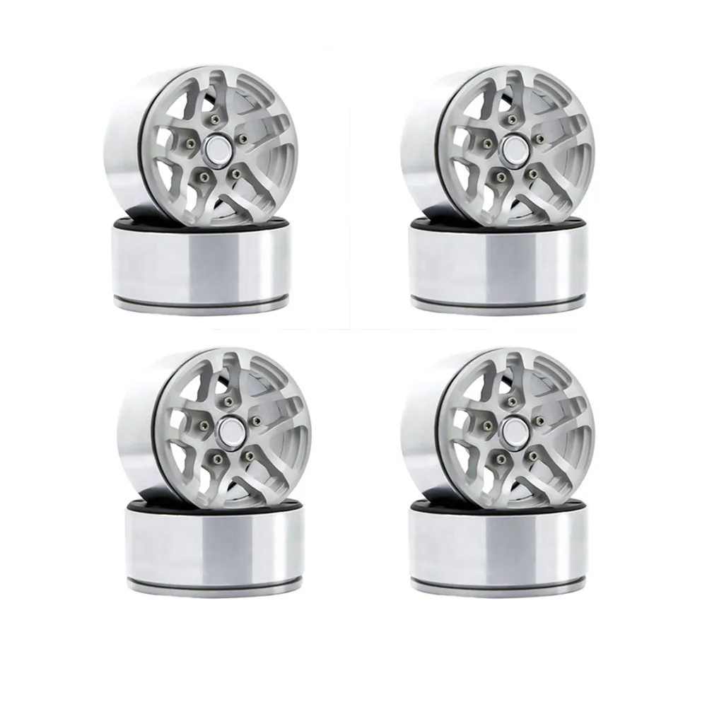 1.9inch Wheel Hubs Wheel Rims Beadlock for 1/10 Traxxas TRX4 Defender Axial SCX10 90046 RC Crawler Car Accessories
1.9inch Wheel Hubs Wheel Rims Beadlock for 1/10 Traxxas TRX4 Defender Axial SCX10 90046 RC Crawler Car Accessories