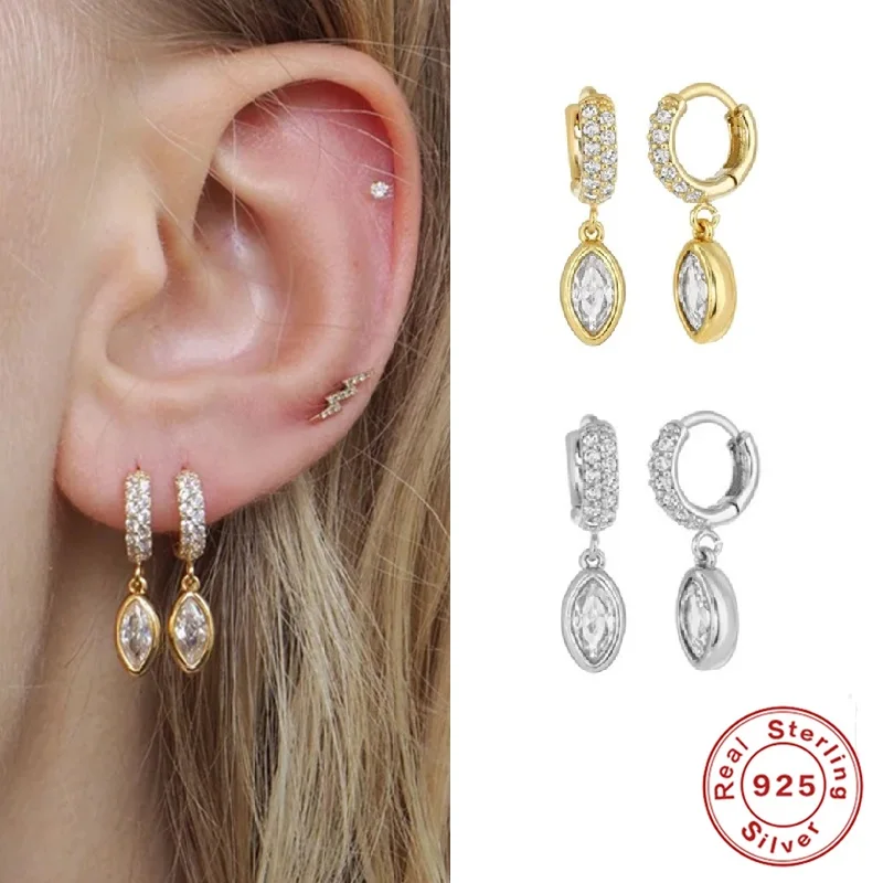 AIDE Water Drop Zircon Hoop Earrings for Women Vintage Silver Gold Color Wedding Party Earrings Silver 925 Jewelry kolczyki
AIDE Water Drop Zircon Hoop Earrings for Women Vintage Silver Gold Color Wedding Party Earrings Silver 925 Jewelry kolczyki