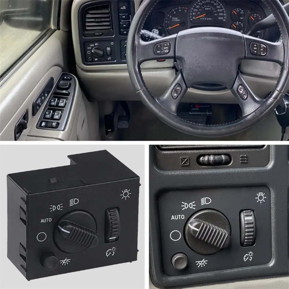 Compact Sturdy Sensitive Dome Lamp Dimmer Switch 15194803 19381535 D1595G Black Headlight Dimmer Switch Replacement
Compact Sturdy Sensitive Dome Lamp Dimmer Switch 15194803 19381535 D1595G Black Headlight Dimmer Switch Replacement