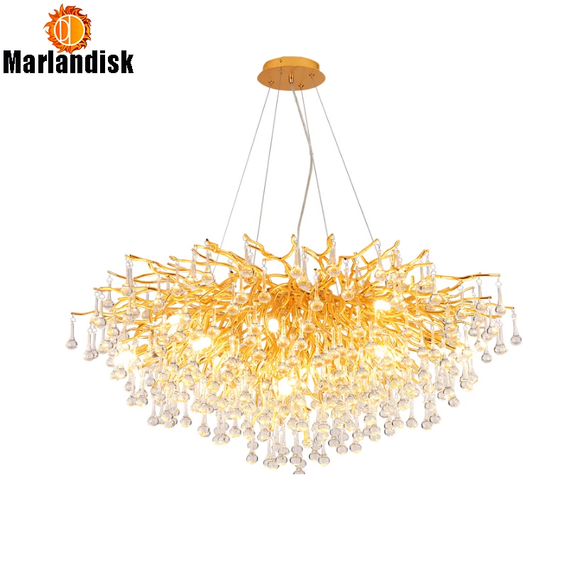 Modern Luxury Dining Room/Living Room/Bedroom Pendant Light With Water-Shaped Crystal Nordic Hotel Hall Hanging Lamp(DZ-20)
Modern Luxury Dining Room/Living Room/Bedroom Pendant Light With Water-Shaped Crystal Nordic Hotel Hall Hanging Lamp(DZ-20)