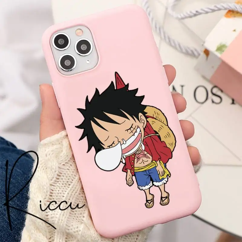 Japan One Piece Anime Luffy Phone Case For IPhone 8 7 6 6S Plus X 5S SE 2020 XR 11 12 Pro Mini Pro XS MAX Matte Candy Pink Cases
Japan One Piece Anime Luffy Phone Case For IPhone 8 7 6 6S Plus X 5S SE 2020 XR 11 12 Pro Mini Pro XS MAX Matte Candy Pink Cases
