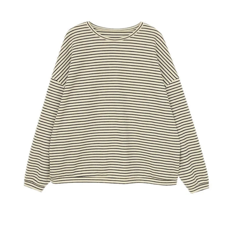 Pullovers Women Korean Fashion Loose Stripped All-match Chic Fall Simple Streetwear Casual New Harajuku Ins Hot Sale Elegant New
Pullovers Women Korean Fashion Loose Stripped All-match Chic Fall Simple Streetwear Casual New Harajuku Ins Hot Sale Elegant New