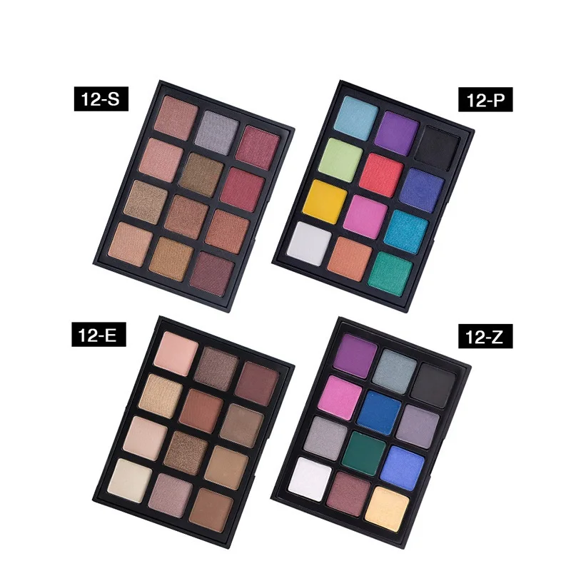 ECHOS 12-Color Eye Shadow Warm Color Earth Color Smoky Makeup Makeup Palette Silky Pearlescent Matt Highlight Eyeshadow Palette
ECHOS 12-Color Eye Shadow Warm Color Earth Color Smoky Makeup Makeup Palette Silky Pearlescent Matt Highlight Eyeshadow Palette