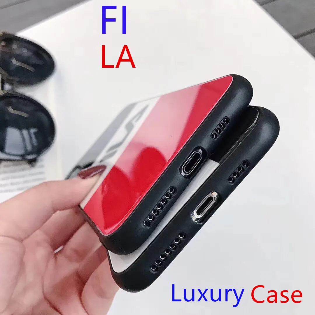 Роскошный брендовый дизайнерский чехол из закаленного стекла для IPhone 11 Pro XS Max XR X 8