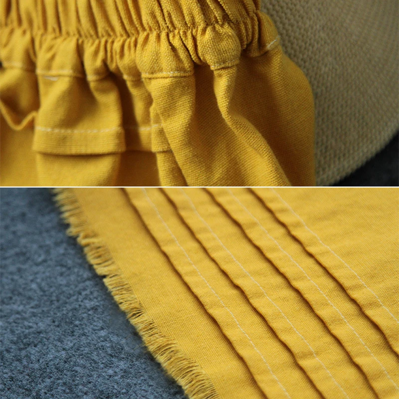 NINI WONDERLAND 2021 Summer Yellow Cotton Linen Maxi Long Skirt Women Spring Elastic Waist Vintage Skirts Mori Girl Loose Skirt
NINI WONDERLAND 2021 Summer Yellow Cotton Linen Maxi Long Skirt Women Spring Elastic Waist Vintage Skirts Mori Girl Loose Skirt