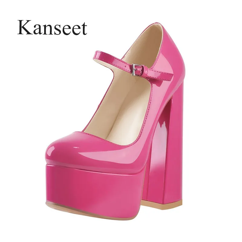 Туфли Kanseet женские на платформе, лакированная кожа, ремешок с пряжкой, круглый носок, высокий квадратный каблук, розовые, весна-осень 2021
Туфли Kanseet женские на платформе, лакированная кожа, ремешок с пряжкой, круглый носок, высокий квадратный каблук, розовые, весна-осень 2021