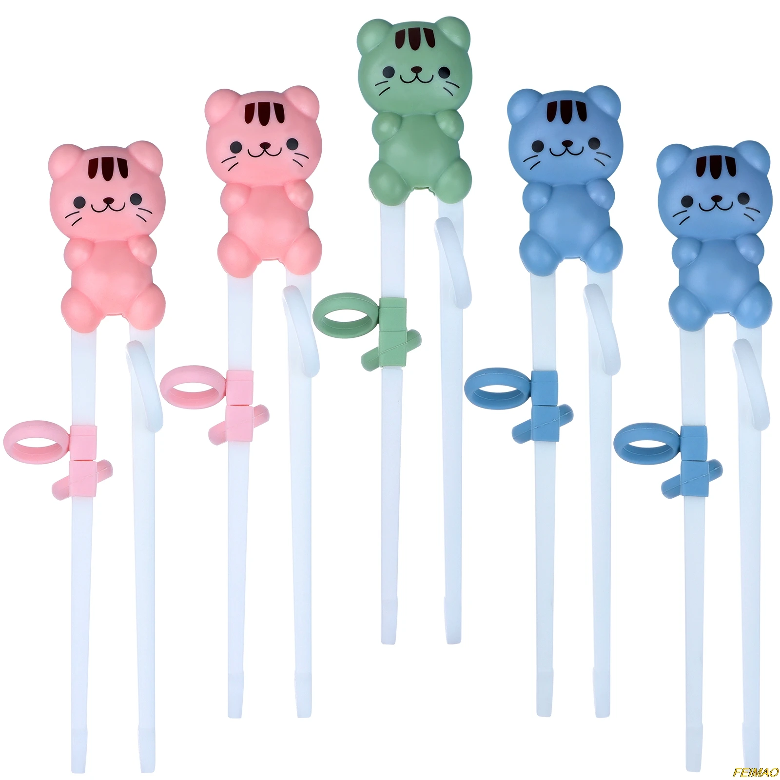 5 Pcs Kids Training Chopsticks Cute Cat Chopstick Learning Chopsticks with S Multi Color Kid Children Chopstick Learner Gifts
5 Pcs Kids Training Chopsticks Cute Cat Chopstick Learning Chopsticks with S Multi Color Kid Children Chopstick Learner Gifts