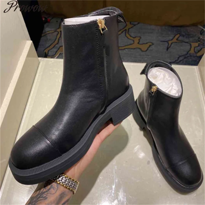 Prowow Chaussure Femme Cow Suede Black Chelsea Boots Leather Bottes Women Ankle Zipper Female Shoes Luxury Brand Designer
Prowow Chaussure Femme Cow Suede Black Chelsea Boots Leather Bottes Women Ankle Zipper Female Shoes Luxury Brand Designer