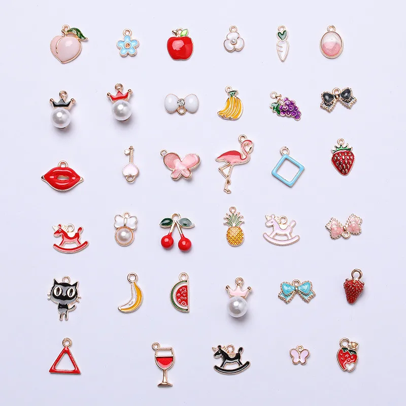 Yeyulin 35Pcs Enamel Charms Alloy Random Mixed Flowers Plant Necklace Pendant Bracelet Jewelry Making Accessory
Yeyulin 35Pcs Enamel Charms Alloy Random Mixed Flowers Plant Necklace Pendant Bracelet Jewelry Making Accessory