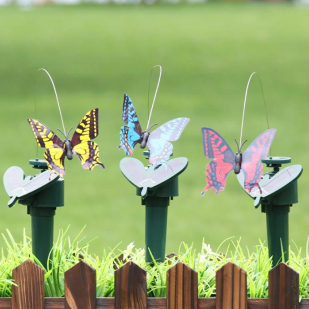 Garden Pots Decoration Solar Power Dancing Flying Fluttering Butterflies Colorful Vibration Simulation Bird Home Pots Decor
Garden Pots Decoration Solar Power Dancing Flying Fluttering Butterflies Colorful Vibration Simulation Bird Home Pots Decor