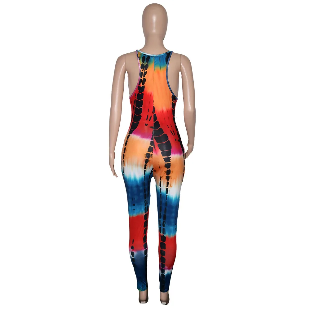 Women Summer Casual Jumpsuit Tie Dye Rompers Female Streetwear Camis Overalls Women Loose Jumpsuits
Women Summer Casual Jumpsuit Tie Dye Rompers Female Streetwear Camis Overalls Women Loose Jumpsuits