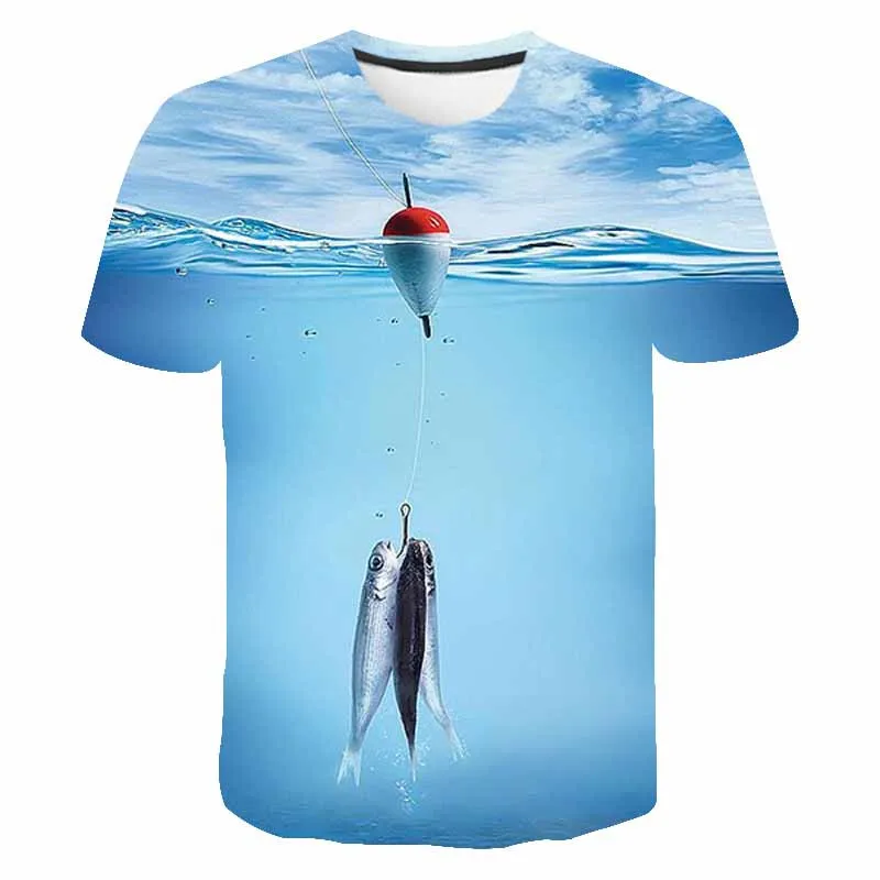 2021 New Summer Men Women Children Fishing 3D Printed T shirt Fashion Streetwear Boy Girl Kids Short Sleeve Cool Tops Tee
2021 New Summer Men Women Children Fishing 3D Printed T shirt Fashion Streetwear Boy Girl Kids Short Sleeve Cool Tops Tee