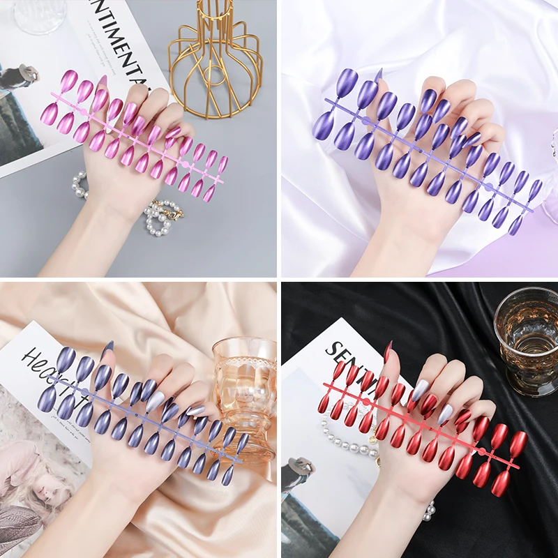 24pcs/set 24Pcs Press on Nails, False Nail Tips, Full Cover long stiletto nail tips Fake Nails 24Pcs artificial nails
24pcs/set 24Pcs Press on Nails, False Nail Tips, Full Cover long stiletto nail tips Fake Nails 24Pcs artificial nails