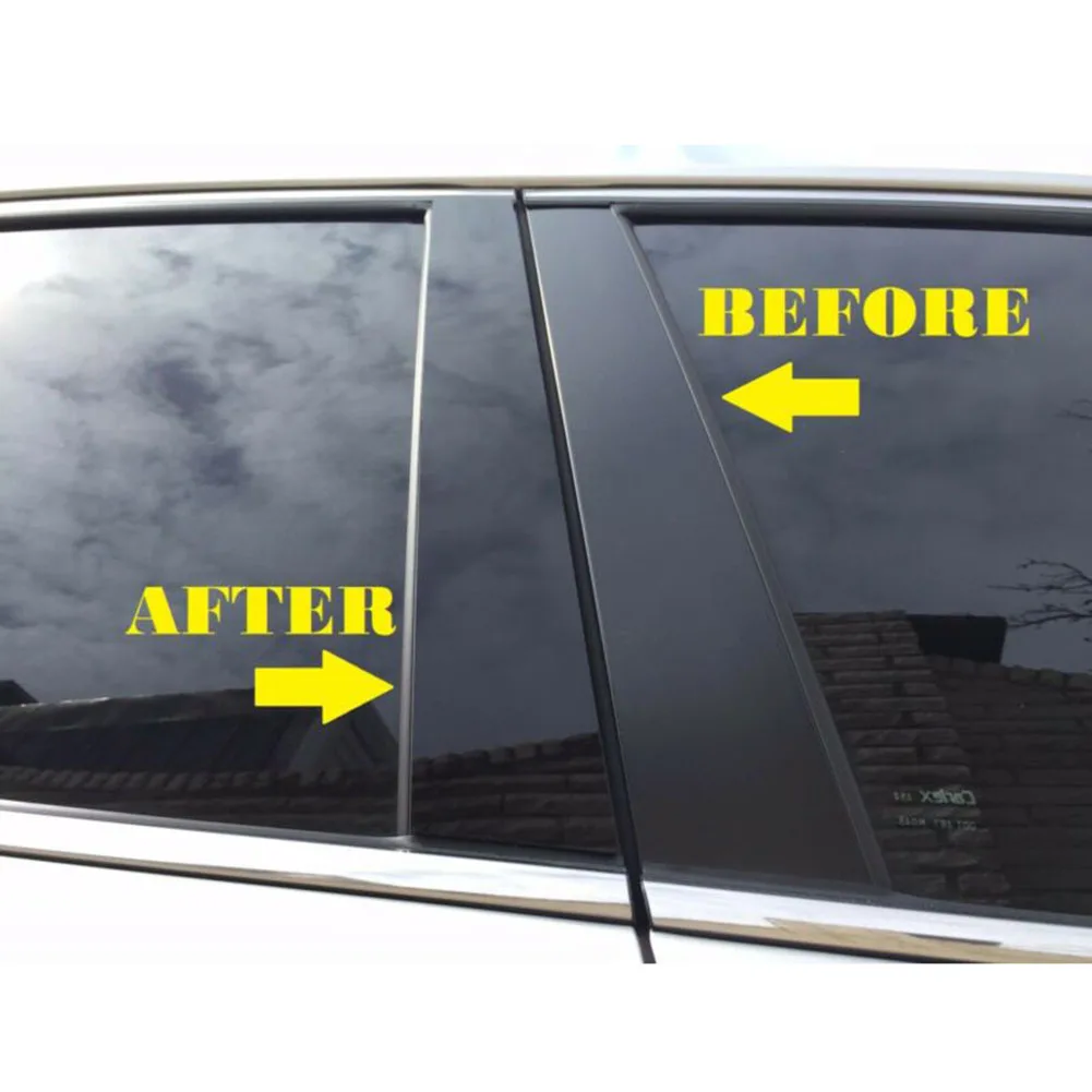 6PCS/Set Window Pillar Sticker Trim For Kia Sportage 2011-2015 Piano Glossy Black Pillar Posts Trim Car Accessories Styling
6PCS/Set Window Pillar Sticker Trim For Kia Sportage 2011-2015 Piano Glossy Black Pillar Posts Trim Car Accessories Styling
