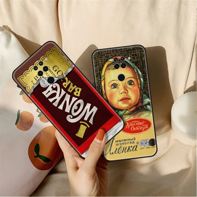 Alenka bar wonka chocolate Case cover For Xiaomi mi 6 6x 8 SE Black matte Phone shell Redmi note 5 Note9pro 9 Coque chocolate
Alenka bar wonka chocolate Case cover For Xiaomi mi 6 6x 8 SE Black matte Phone shell Redmi note 5 Note9pro 9 Coque chocolate