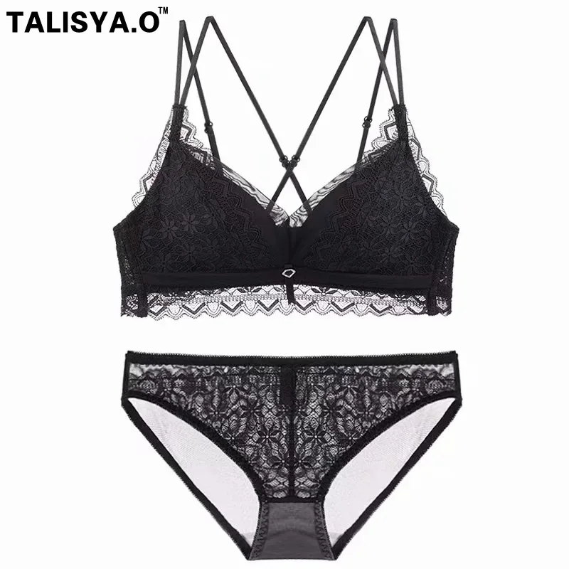 TALISYA.O Sexy Bras For Women Wire Free Women's Underwear Push Up Back Closure Lingerie Set Lace Bralette Dropshipping New 2021
TALISYA.O Sexy Bras For Women Wire Free Women's Underwear Push Up Back Closure Lingerie Set Lace Bralette Dropshipping New 2021
