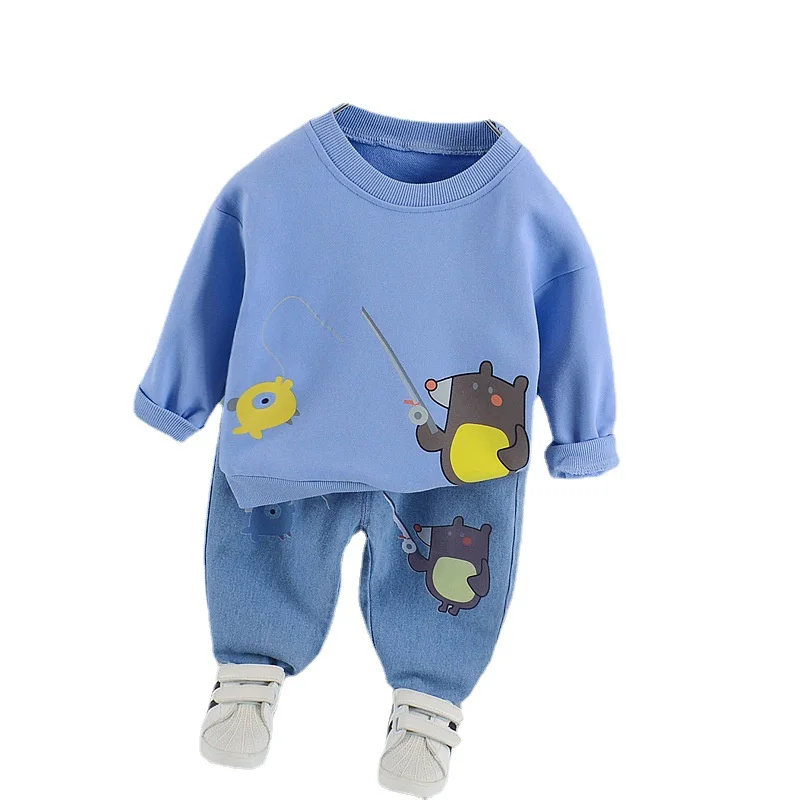 New Spring Baby Girls Clothes Autumn Toddler Casual Costume Children Boys Cartoon T-Shirt Pants 2Pcs/Sets Kids Infant Tracksuits
New Spring Baby Girls Clothes Autumn Toddler Casual Costume Children Boys Cartoon T-Shirt Pants 2Pcs/Sets Kids Infant Tracksuits