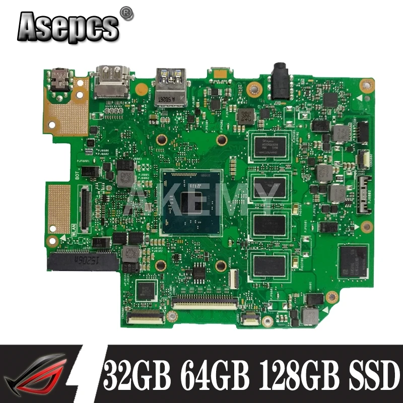 Akemy новая MB материнская плата для ноутбука For Asus E403SA E403S REV.2.1 с 32 Гб 64 128