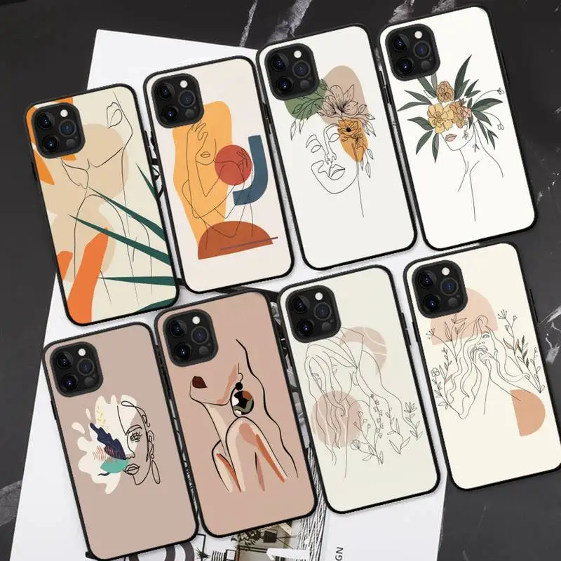 Aesthetic female line art face Phone Case For iPhone 13 11 8 7 6 6S Plus X XS MAX 5 5S SE 2020 XR 11 pro DIY Funda
Aesthetic female line art face Phone Case For iPhone 13 11 8 7 6 6S Plus X XS MAX 5 5S SE 2020 XR 11 pro DIY Funda