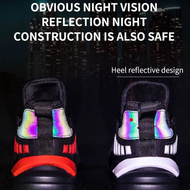 AtreGo Lightweight Reflective Safety Shoes Men Steel Toe Anti-crush Anti-piercing Breathable Wear-resistance Outdoor Work Shoes
AtreGo Lightweight Reflective Safety Shoes Men Steel Toe Anti-crush Anti-piercing Breathable Wear-resistance Outdoor Work Shoes