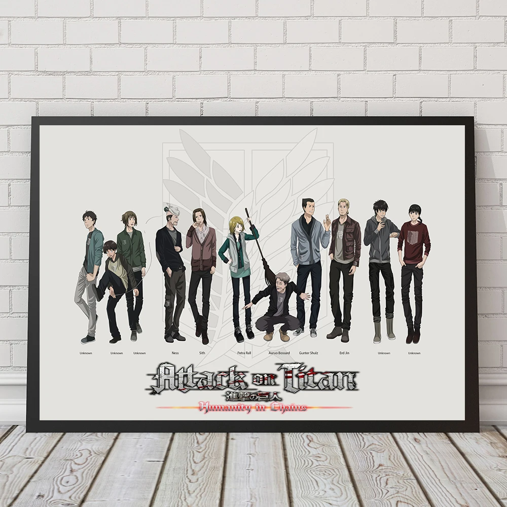 2021 New Janpnese Anime Attack on Titan Canvas Painting Poster Wall Art Bedroom Decor Living Room Decor Canvas Art Pictures
2021 New Janpnese Anime Attack on Titan Canvas Painting Poster Wall Art Bedroom Decor Living Room Decor Canvas Art Pictures