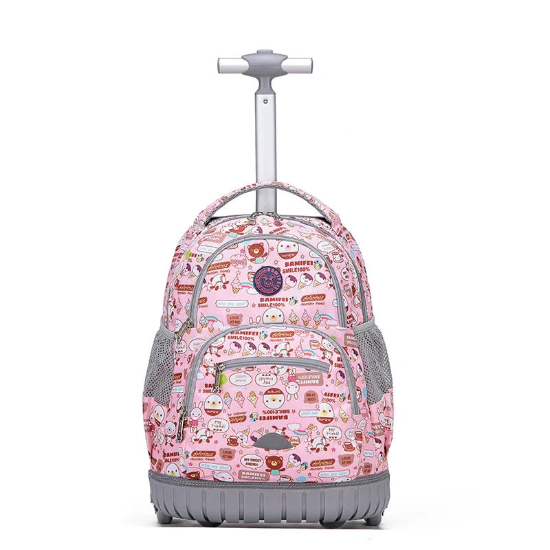 Stair-climbing Trolley School Bag Three-wheeled Large-capacity Waterproof Backpack for Elementary School Boys and Girls
Stair-climbing Trolley School Bag Three-wheeled Large-capacity Waterproof Backpack for Elementary School Boys and Girls