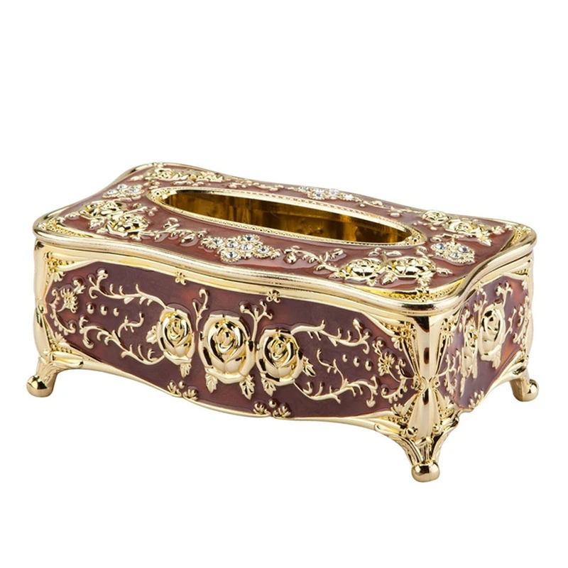 European-Style Luxury Tissue Box Universal Paper Holder Office Desk Pumping Paper Family KTV Hotel Car Storage Tissue
European-Style Luxury Tissue Box Universal Paper Holder Office Desk Pumping Paper Family KTV Hotel Car Storage Tissue
