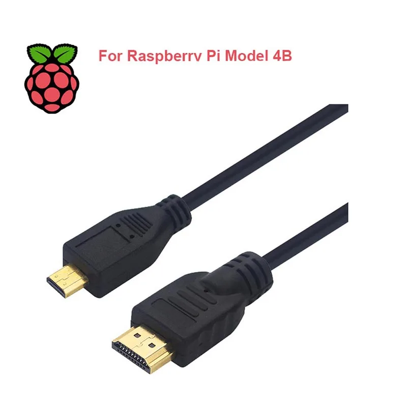 Raspberry Pi 4B Micro HDMI-compatible to HDMI-compatible Video Cable Support 4K Adapter Cord for Tablet HDTV Android
Raspberry Pi 4B Micro HDMI-compatible to HDMI-compatible Video Cable Support 4K Adapter Cord for Tablet HDTV Android