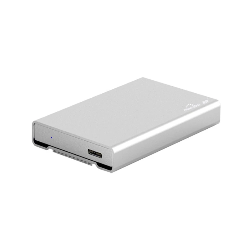 Blueendless 2.5in HDD Enclosure Aluminum SSD Box USB3.0 Micro-B Type C 5Gbps 6TB Hard Disk Storage Box with Cables
Blueendless 2.5in HDD Enclosure Aluminum SSD Box USB3.0 Micro-B Type C 5Gbps 6TB Hard Disk Storage Box with Cables