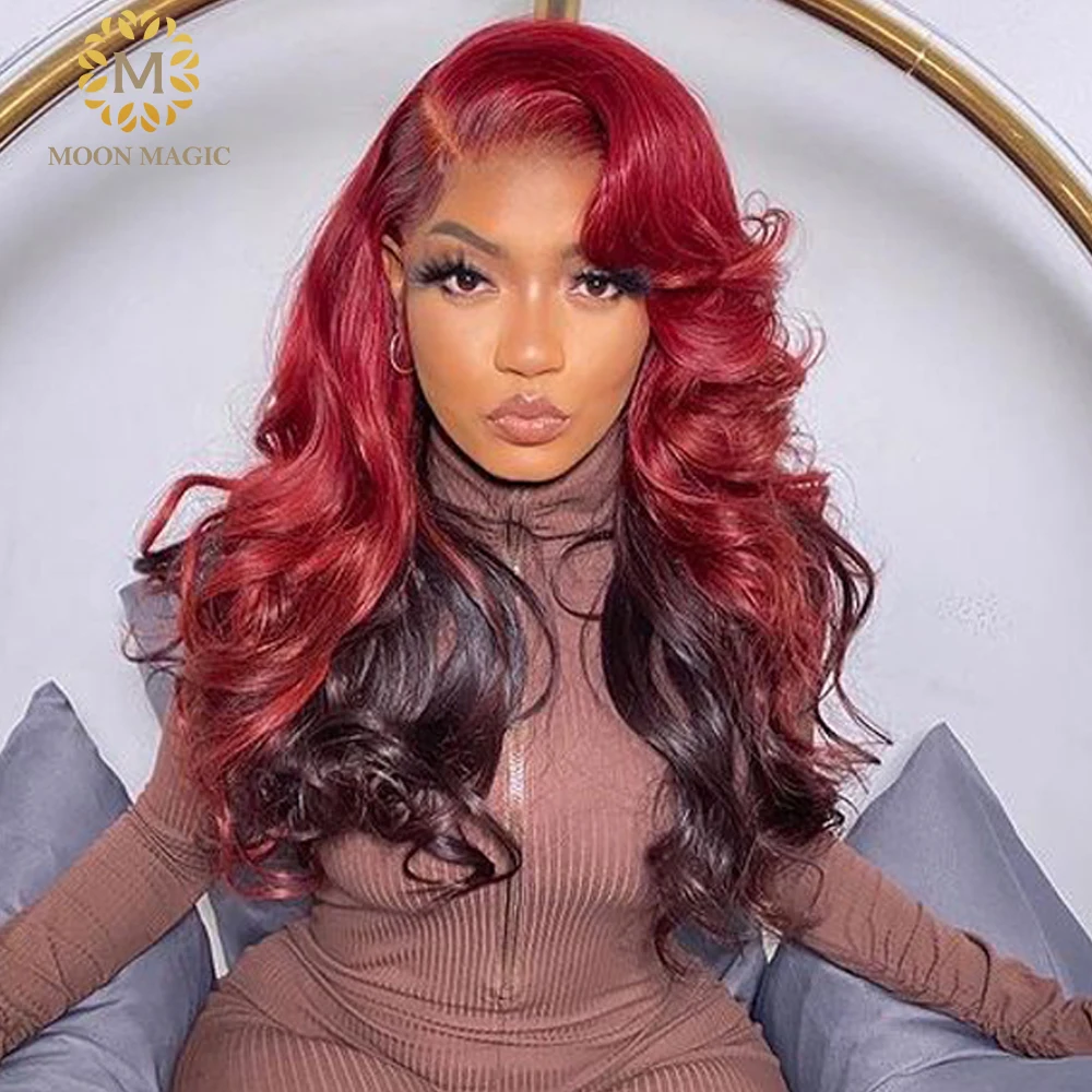 13x4 Lace Frontal Wig Red Colored Human Hair Wigs For Black Women Ombre Lace Front Wig Body Wave Brazilian Hair Wigs Closure
13x4 Lace Frontal Wig Red Colored Human Hair Wigs For Black Women Ombre Lace Front Wig Body Wave Brazilian Hair Wigs Closure