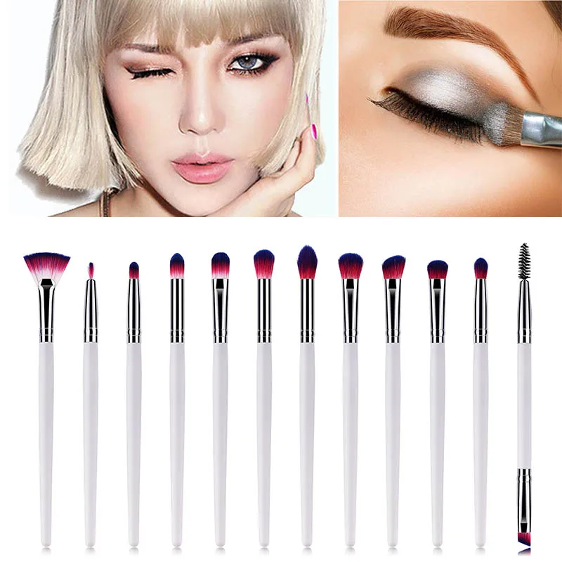 Hot 12pcs Makeup Brushes Set White Silver Handle Eye Shadow Cosmetic Tools Kit FRE-Drop
Hot 12pcs Makeup Brushes Set White Silver Handle Eye Shadow Cosmetic Tools Kit FRE-Drop
