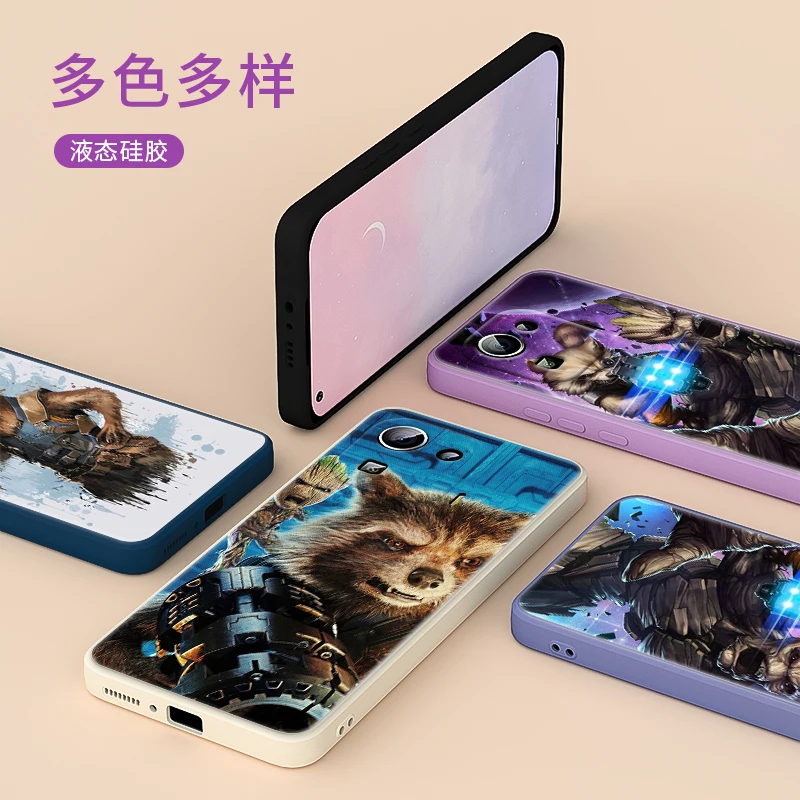 Marvel Avengers Rocket Raccoon For Xiaomi 11 Ultra 11T 10T 10 9SE 8SE CC9 A3 Pro Youth 5G Liquid Silicone Soft Cover Phone Case
Marvel Avengers Rocket Raccoon For Xiaomi 11 Ultra 11T 10T 10 9SE 8SE CC9 A3 Pro Youth 5G Liquid Silicone Soft Cover Phone Case
