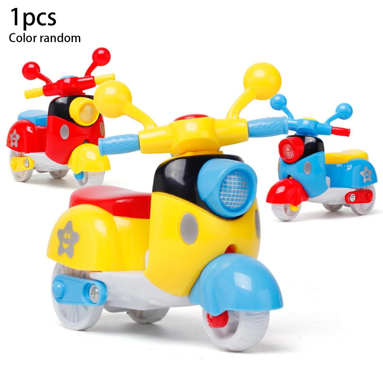 1PCS Children New Motorcycle Toy Cartoon Cute Inertia Car Motorcycle Model Motorcycle Toy Kids Early Model Educational Toys Gift 
1PCS Children New Motorcycle Toy Cartoon Cute Inertia Car Motorcycle Model Motorcycle Toy Kids Early Model Educational Toys Gift