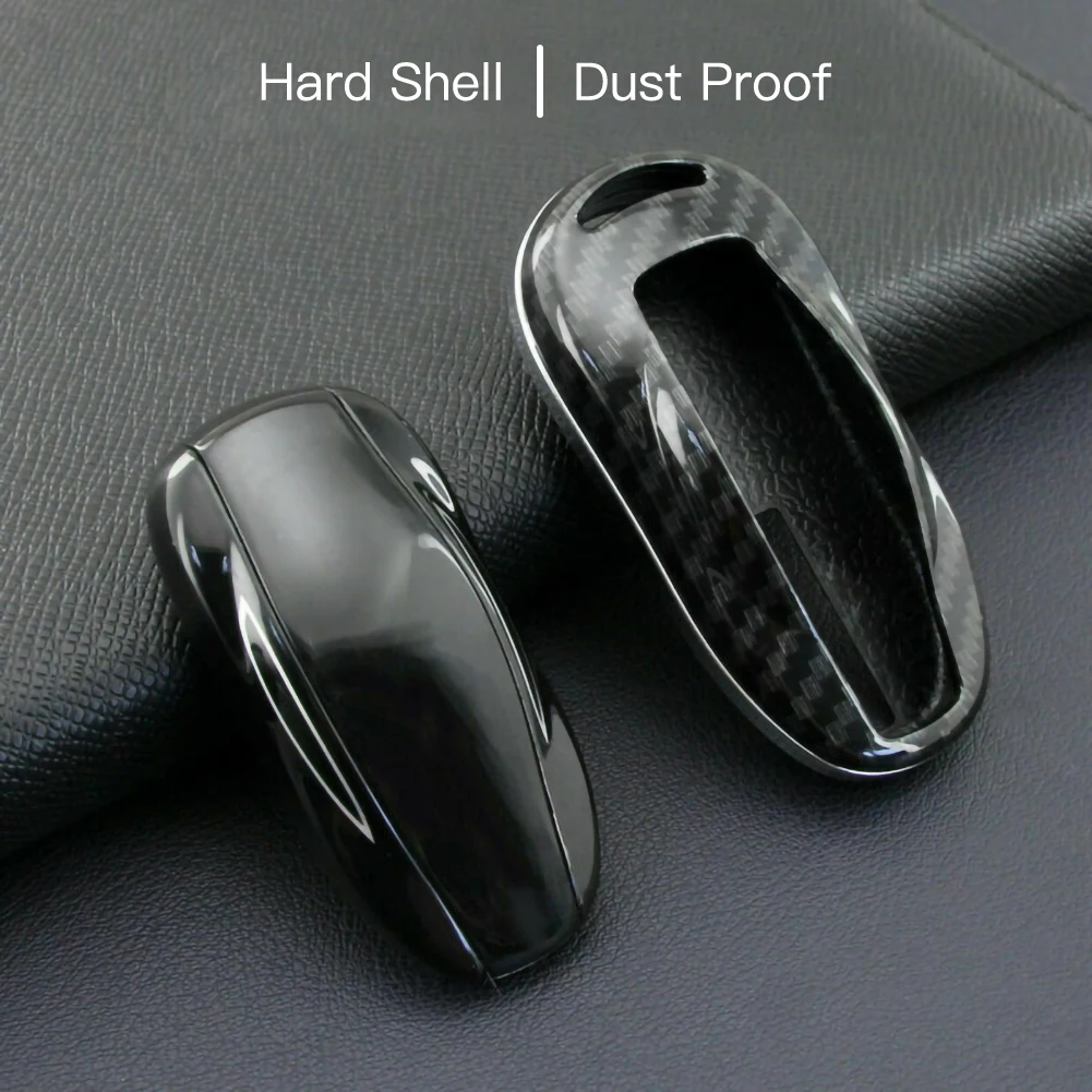 Car Key Case Carbon Fiber Hard Shell Cover Parts Fit For Tesla Model 3 Model S Car Key Accessories
Car Key Case Carbon Fiber Hard Shell Cover Parts Fit For Tesla Model 3 Model S Car Key Accessories