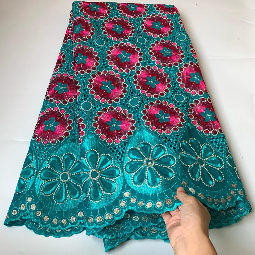 High Quality 2020 African Lace Cotton Nigerian Dry Lace Fabric Embroidered Swiss Voile 5Yards Textile For Wedding Dress
High Quality 2020 African Lace Cotton Nigerian Dry Lace Fabric Embroidered Swiss Voile 5Yards Textile For Wedding Dress